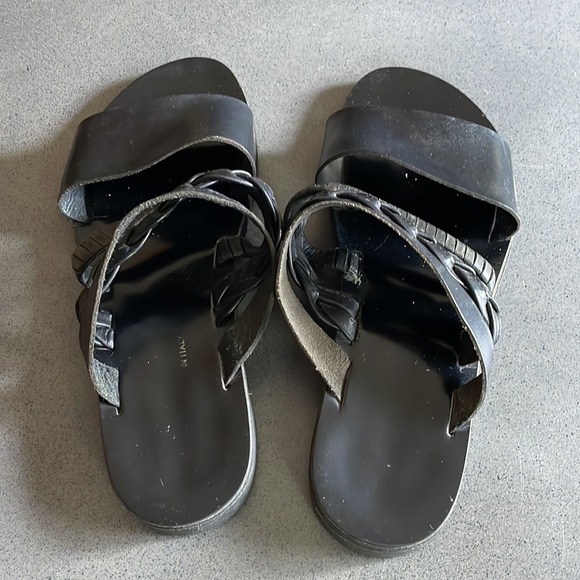 BARBARA Barbieri leather made in Italy straps sandals - Picture 3 of 8